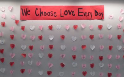 Uncas Students Learning to Choose Love