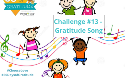 30 Days of Gratitude Challenge #13 – Gratitude Song