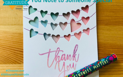 30 Days of Gratitude Challenge #4 – Thank You Note