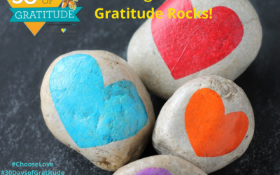 30 Days of Gratitude Challenge #7 – Gratitude Rocks