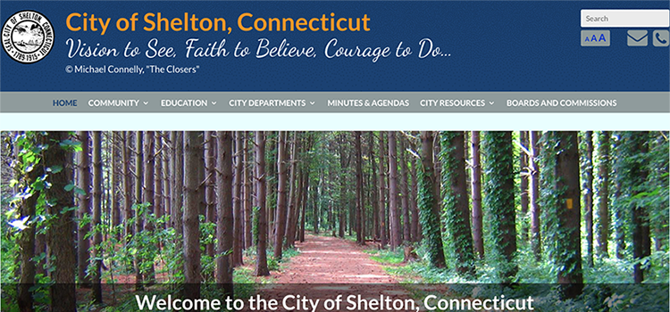 City of Shelton Website New and Improved